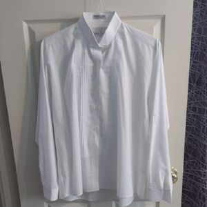 Neil Allyn White Women's Dress Shirt